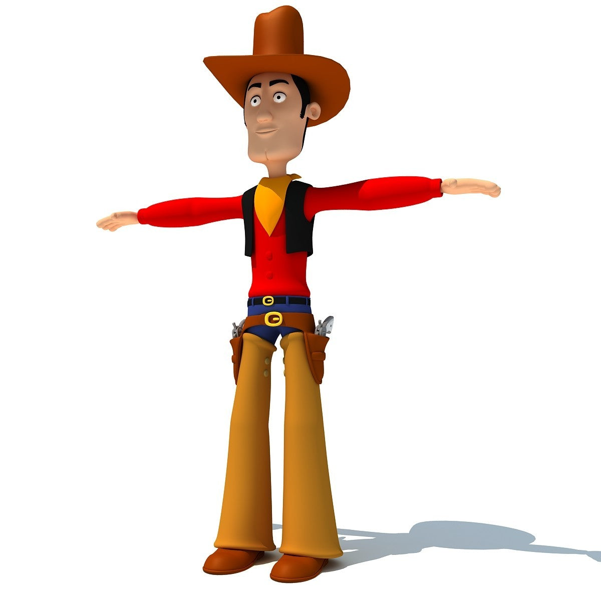 Rigged Cartoon Characters 3D Models