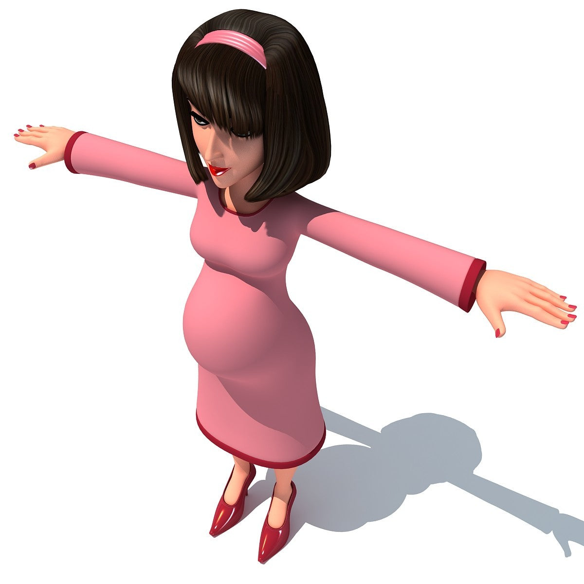 Rigged Cartoon Characters 3D Models