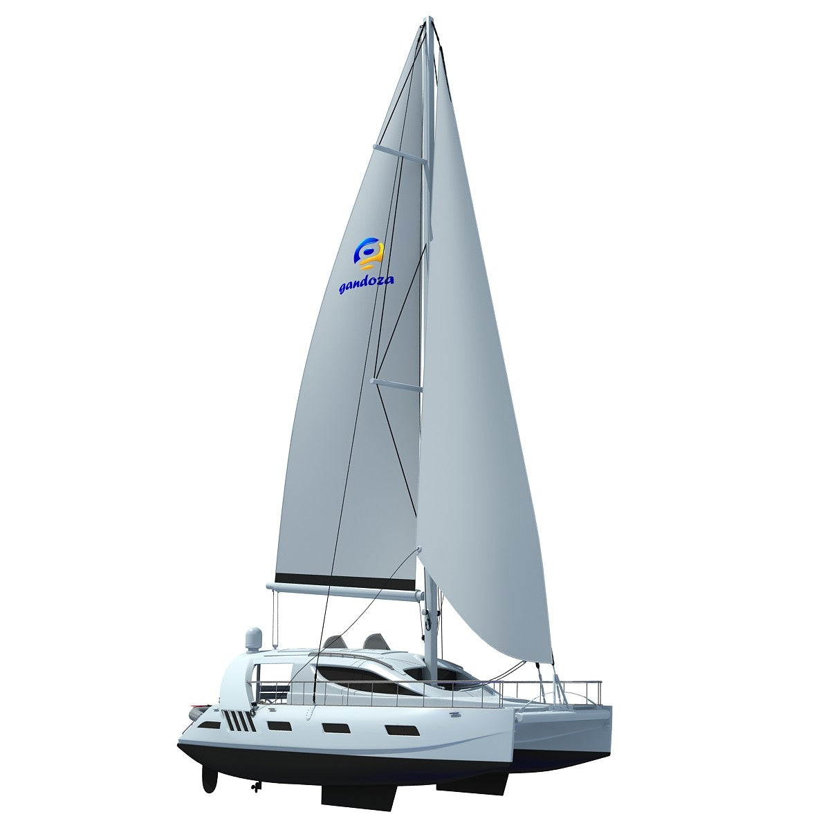 Sailing Boat 3D Model