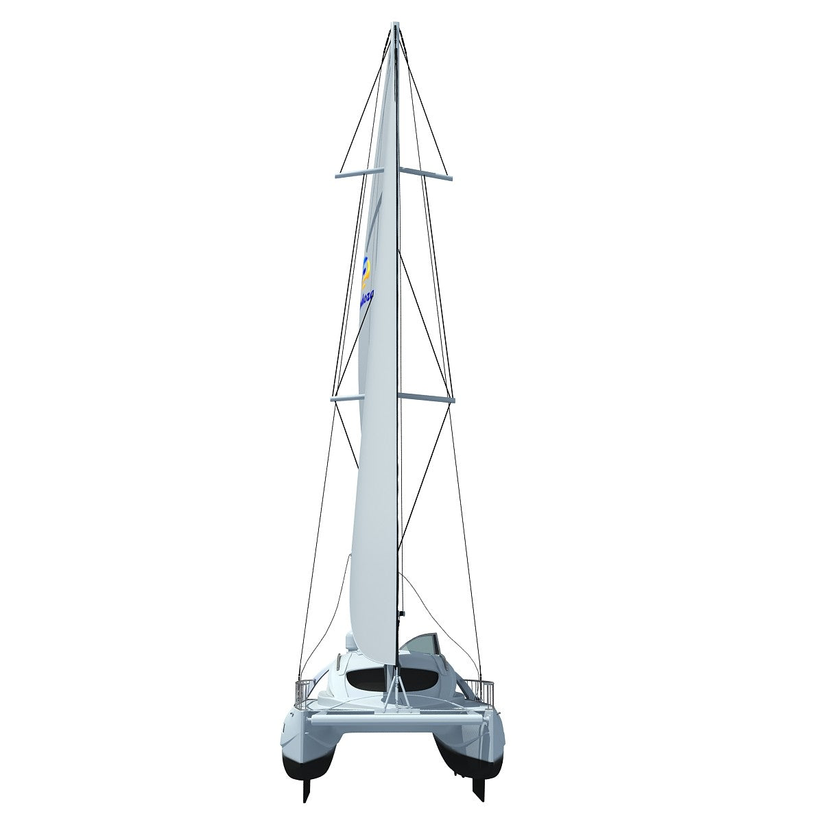 Sailing Boat 3D Model