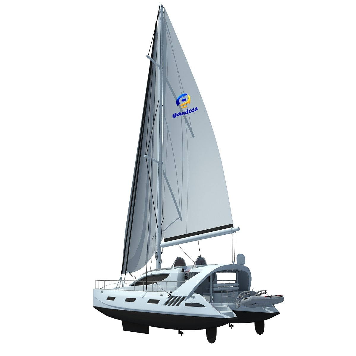 Sailing Boat 3D Model