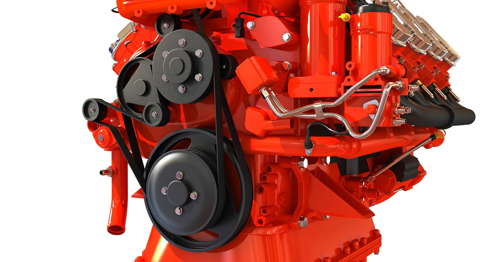 Swedish V8 Engine Industrial Diesel Engines
