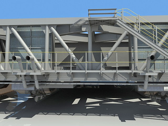 Shuttle Crawler Transporter Model