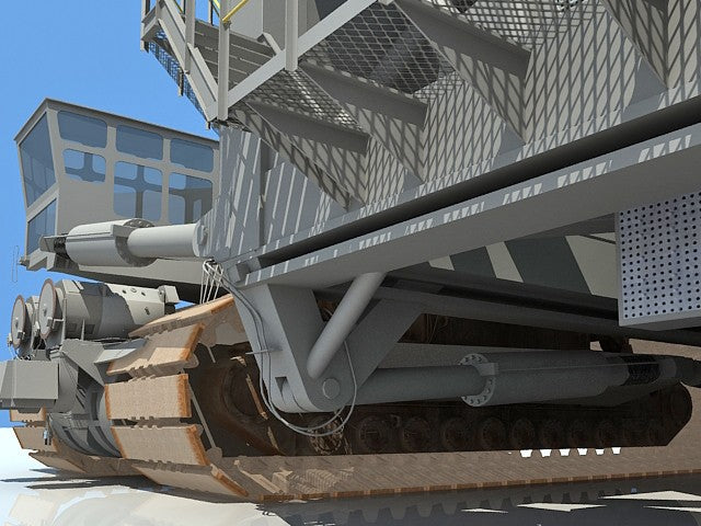 Shuttle Crawler Transporter Model