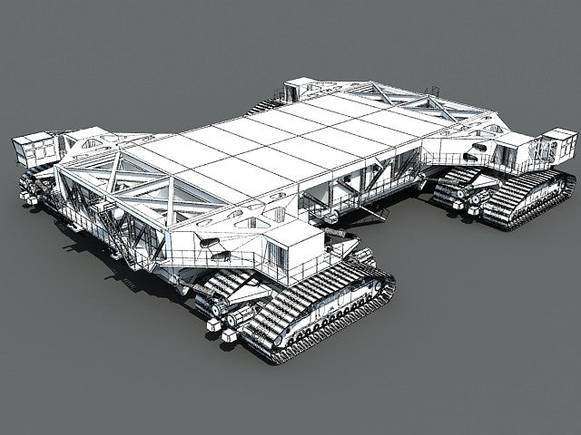 Shuttle Crawler Transporter Model