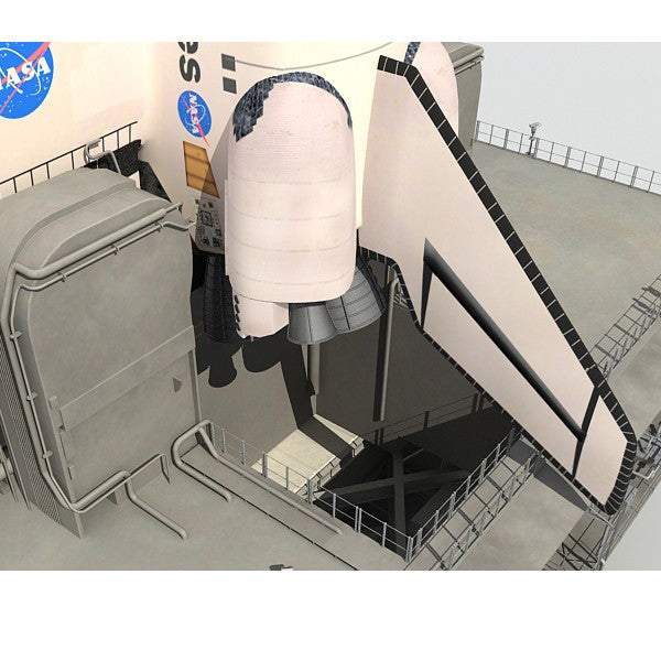 Launch Pad 3D Model Nasa