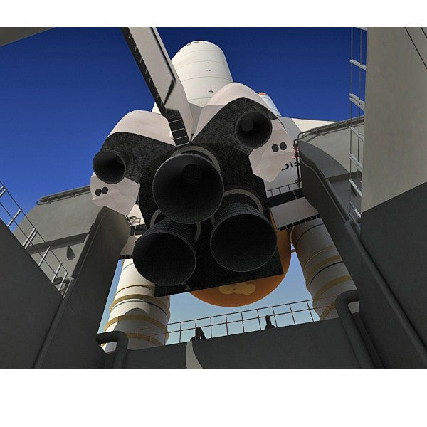 Launch Pad 3D Model Nasa