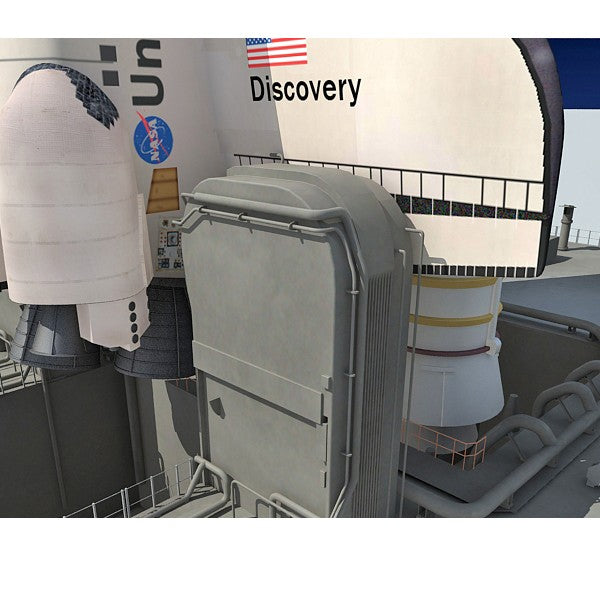 Launch Pad 3D Model Nasa