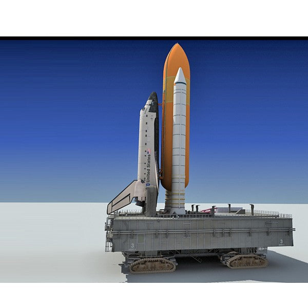 Launch Pad 3D Model Nasa