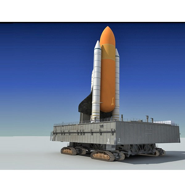 Launch Pad 3D Model Nasa