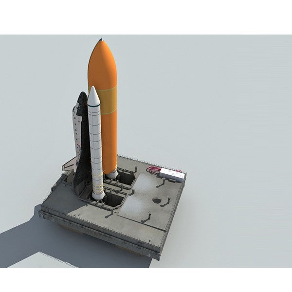 Launch Pad 3D Model Nasa