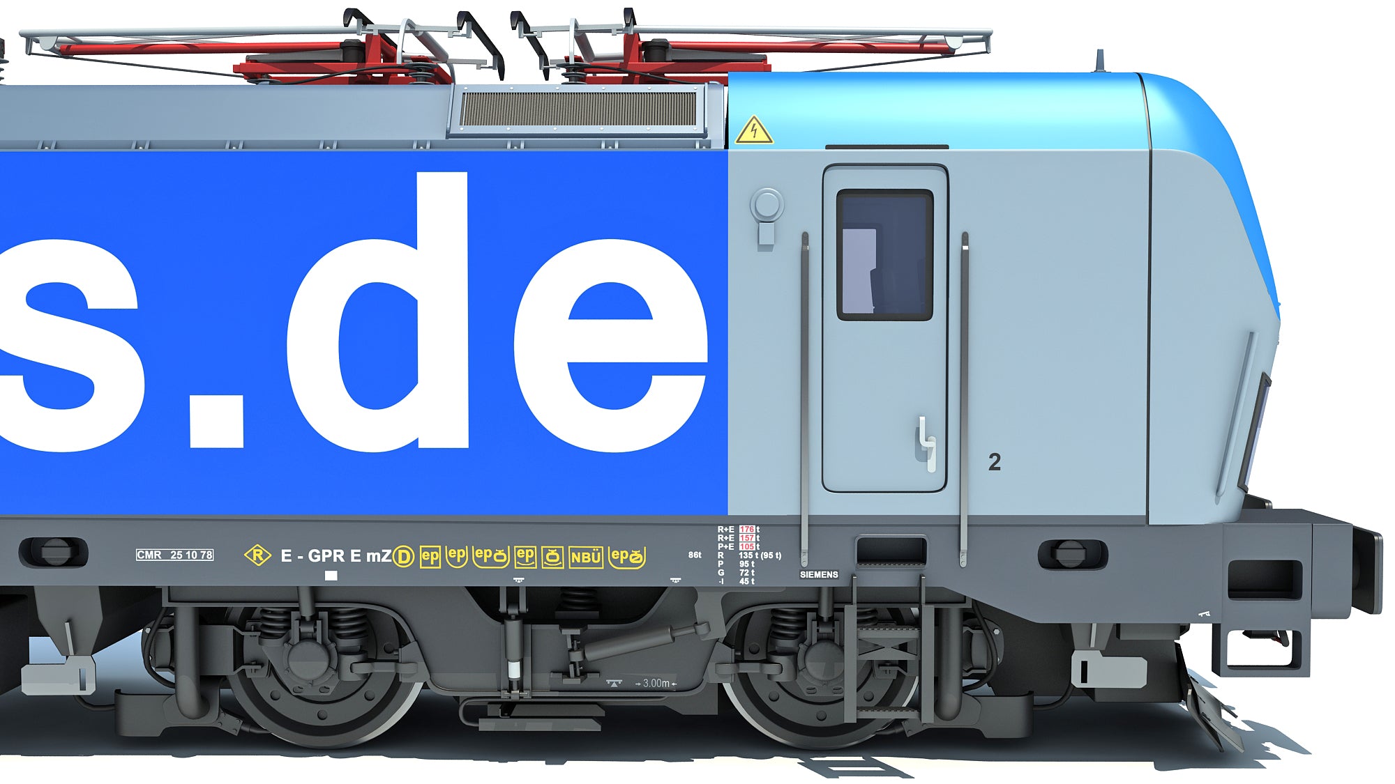 Siemens Vectron Locomotive boxXpress