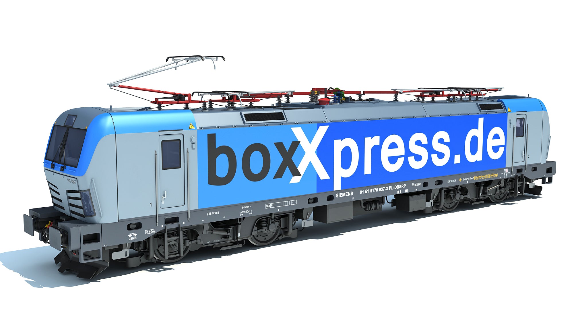 Siemens Vectron Locomotive boxXpress