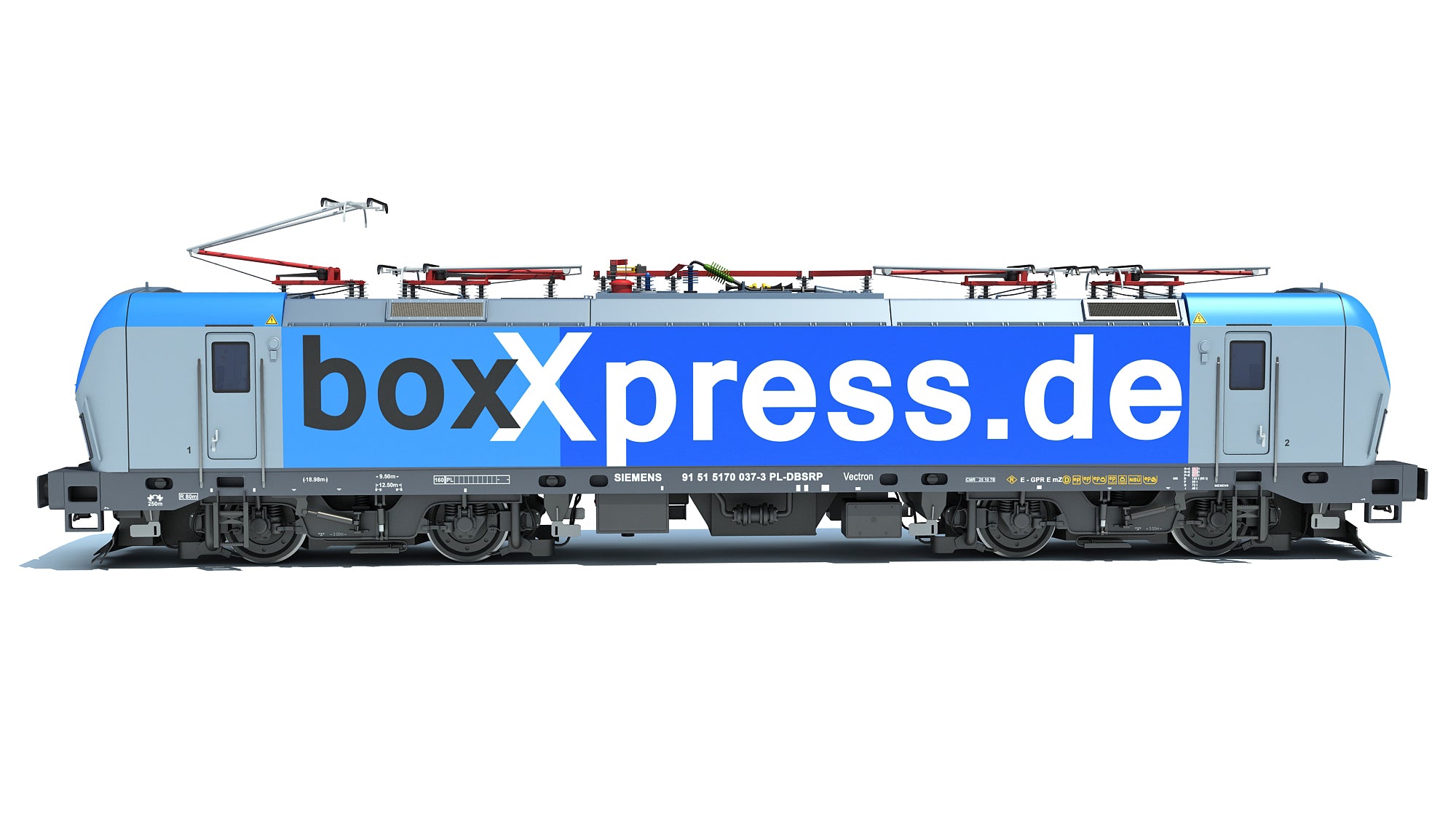 Siemens Vectron Locomotive boxXpress