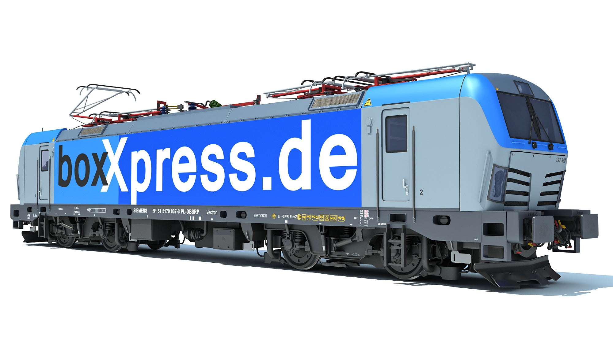 Siemens Vectron Locomotive boxXpress