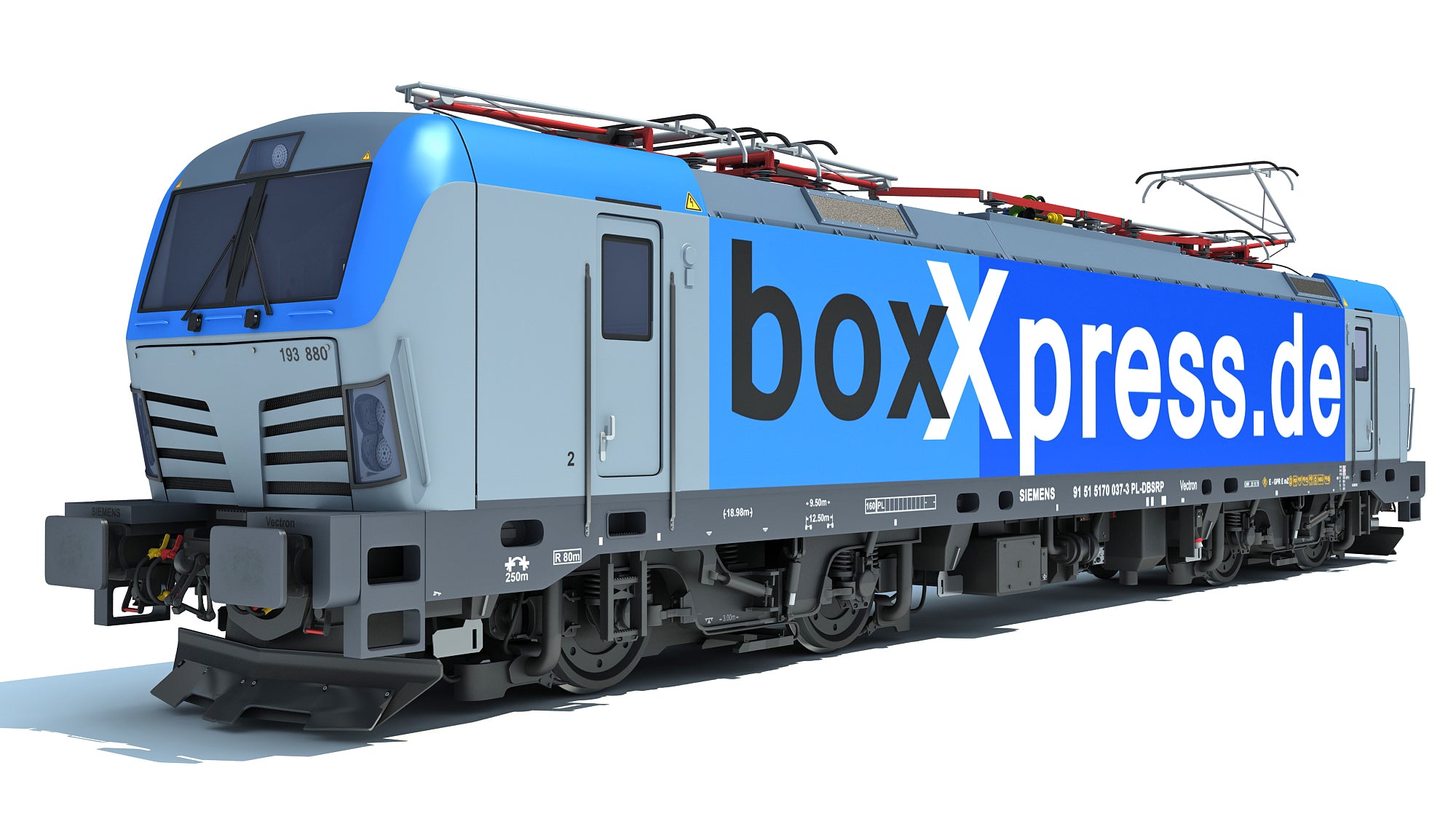 Siemens Vectron Locomotive boxXpress