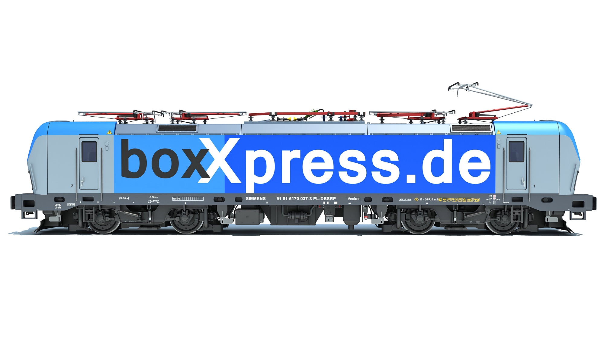 Siemens Vectron Locomotive boxXpress