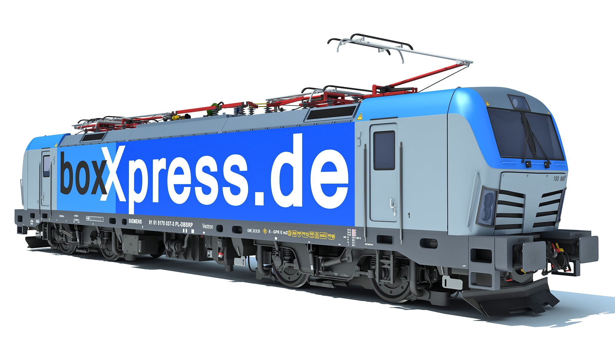 Siemens Vectron Locomotive boxXpress