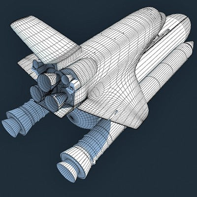 Space Shuttle NASA 3D Model – 3D Horse