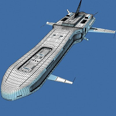 Spaceship 3D Model