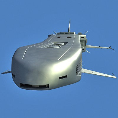 Spaceship 3D Model