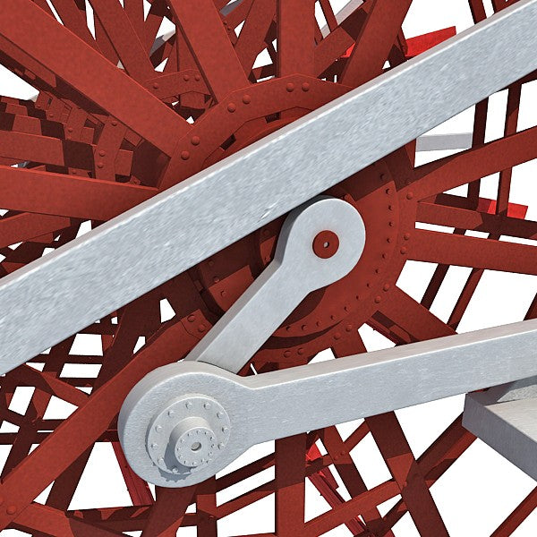 Steam Boat Paddle Wheel