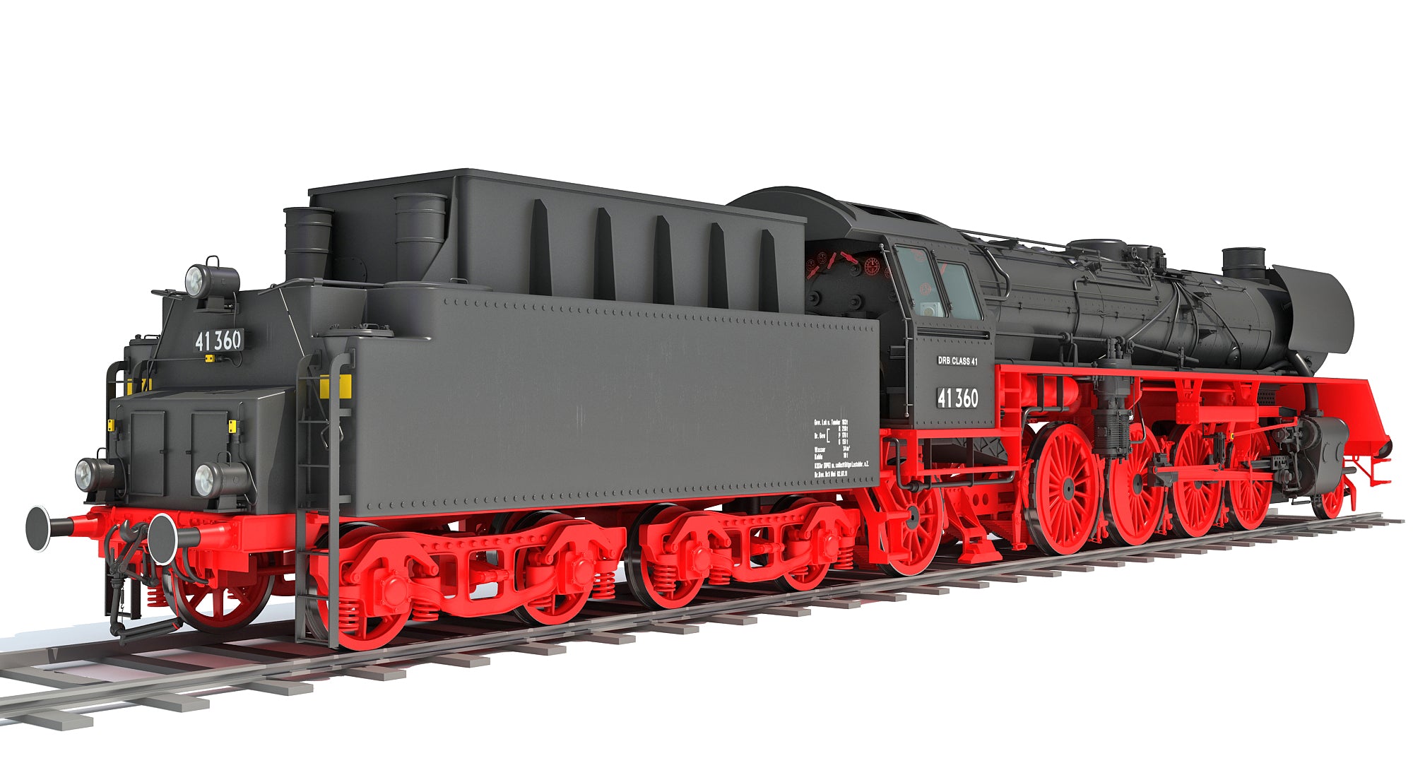Steam Locomotive 3D Models