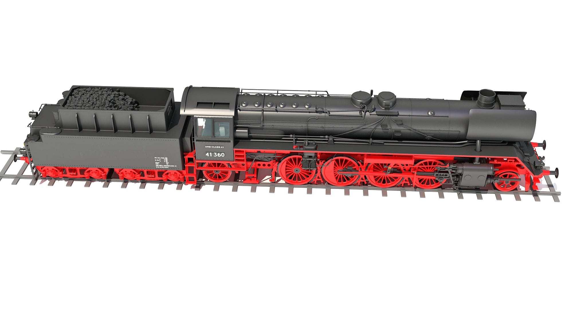 Steam Locomotive 3D Models