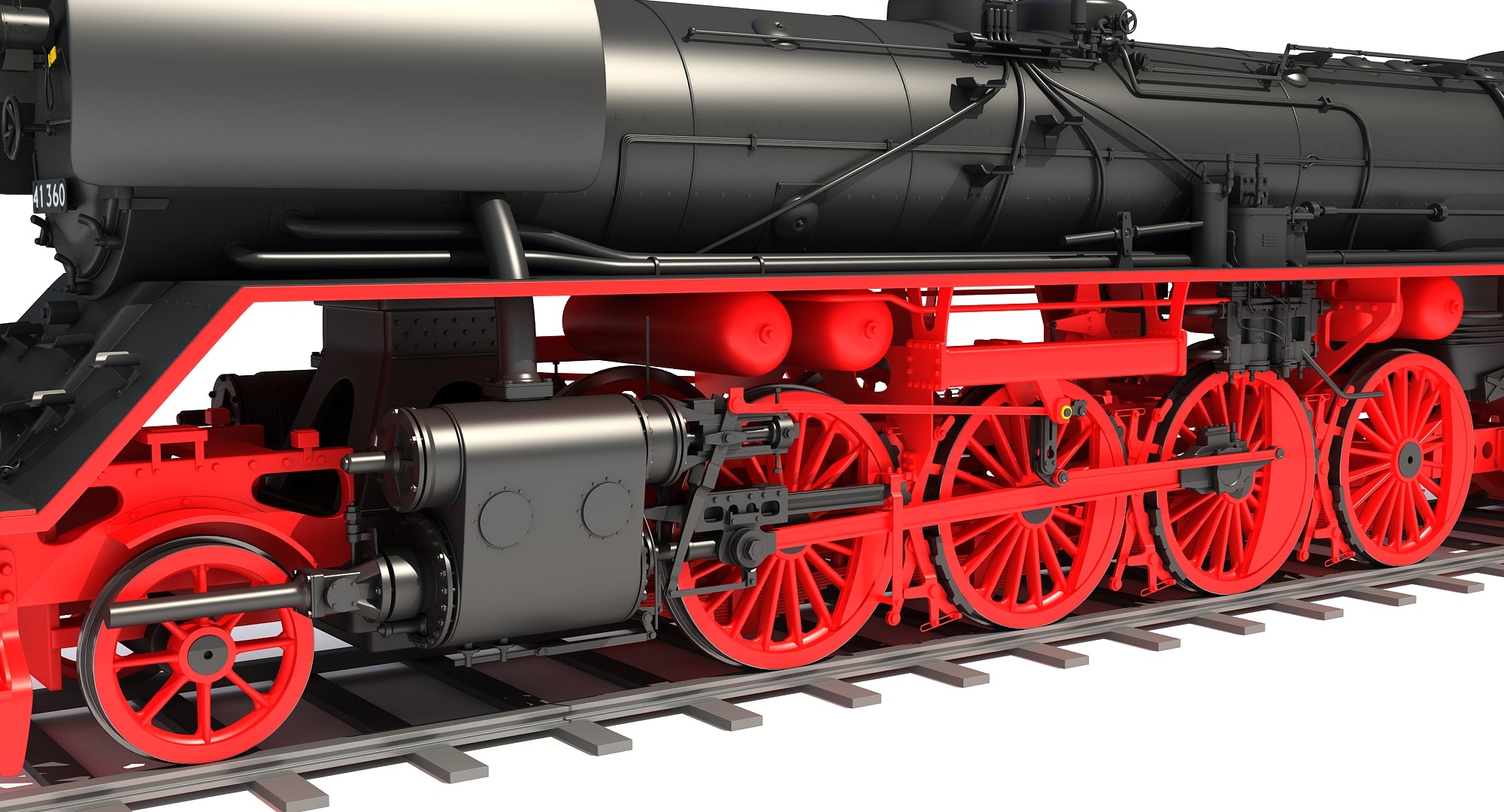 Steam Locomotive 3D Models
