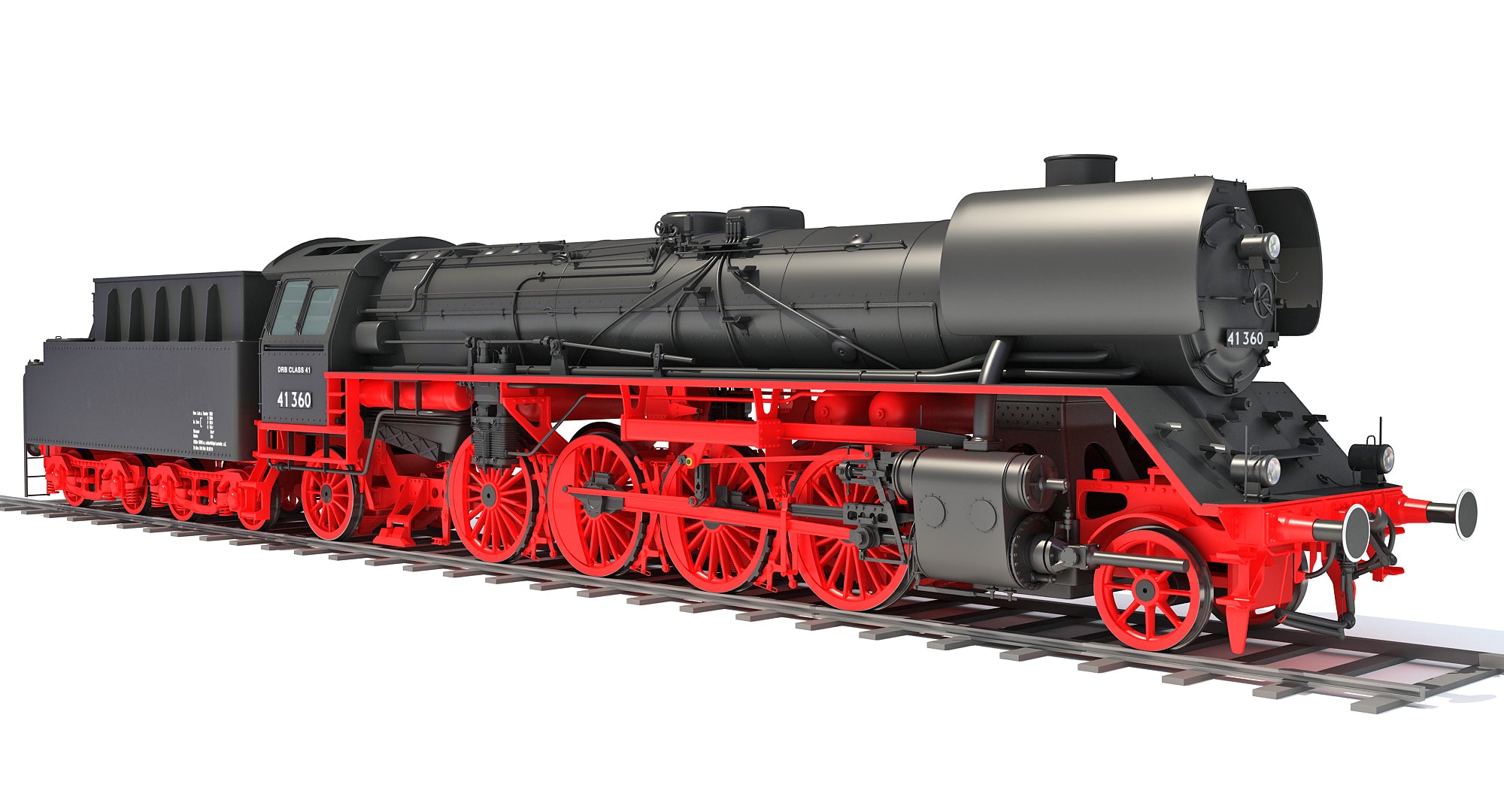 Steam Locomotive 3D Models