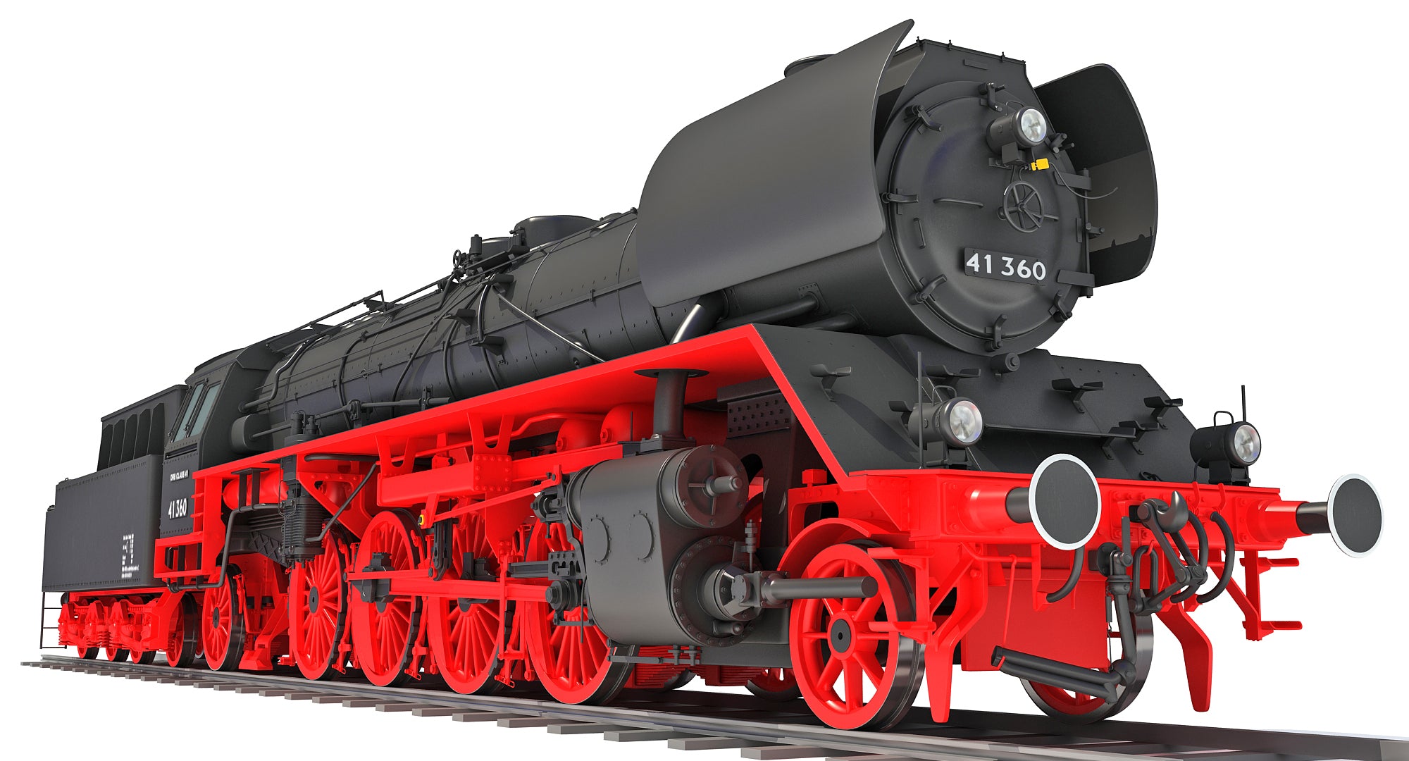 Steam Locomotive 3D Models