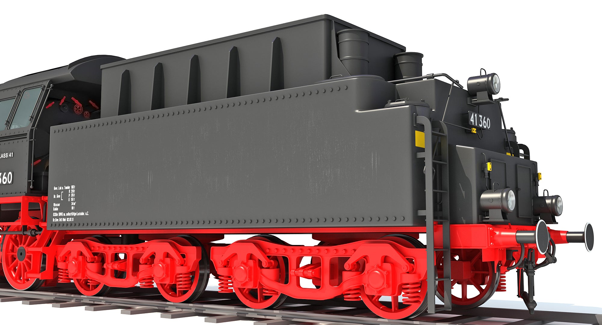 Steam Locomotive 3D Models