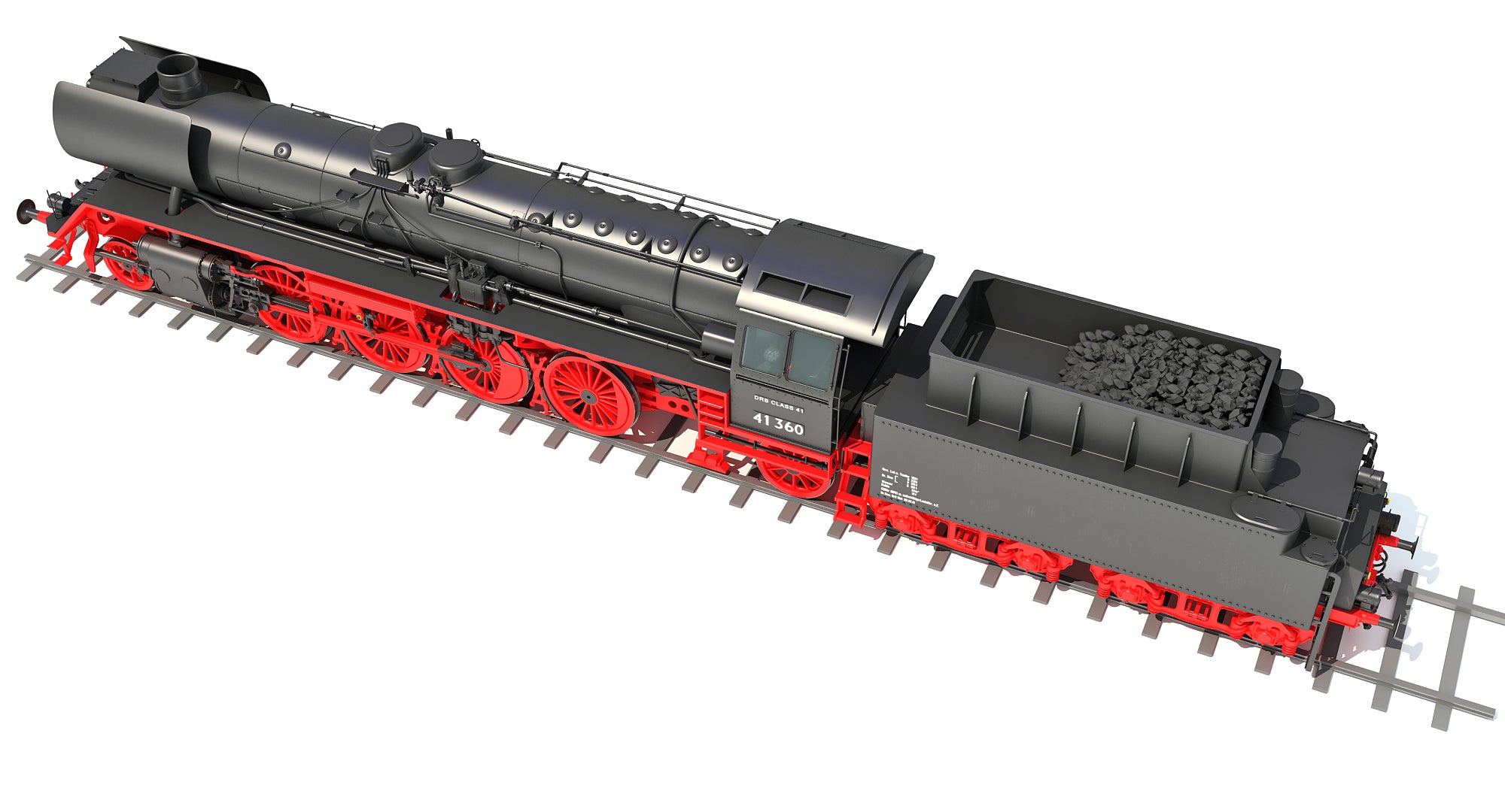 Steam Locomotive 3D Models