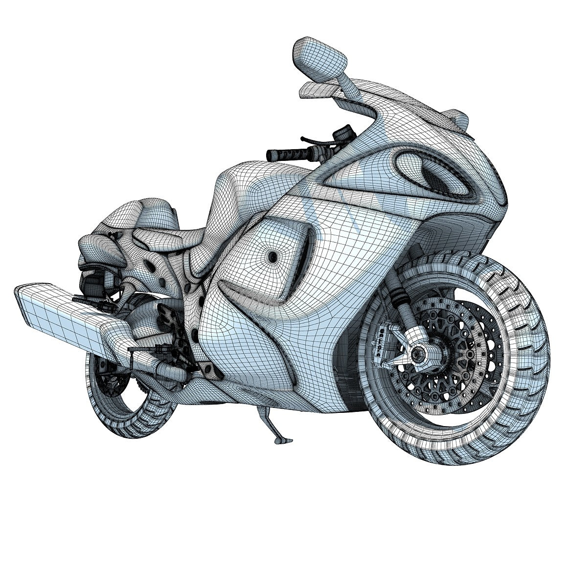 Motorcycle 3D Models