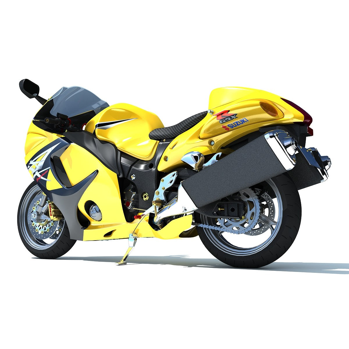 Suzuki Motorcycle 3D Model