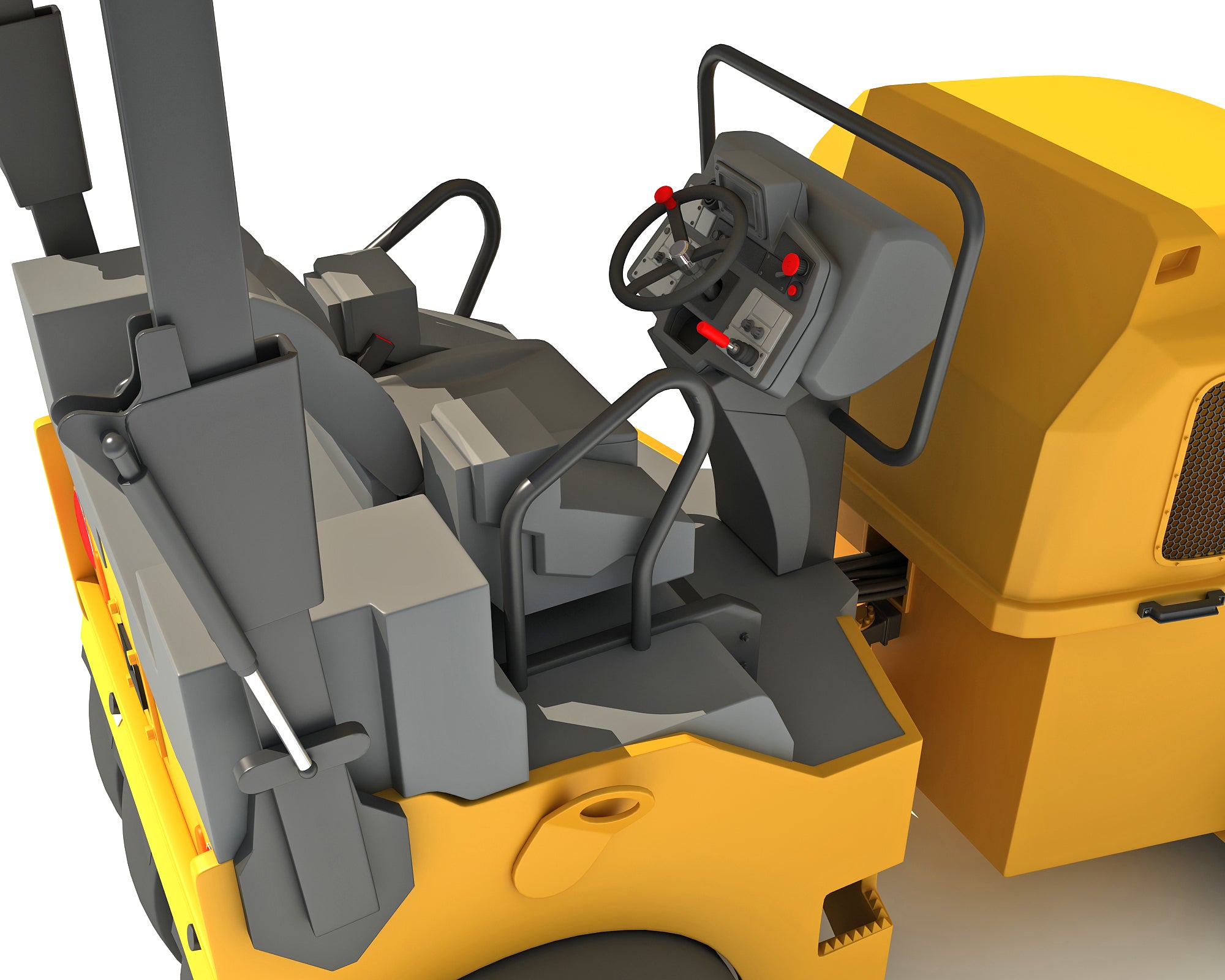 3D Models Road Roller