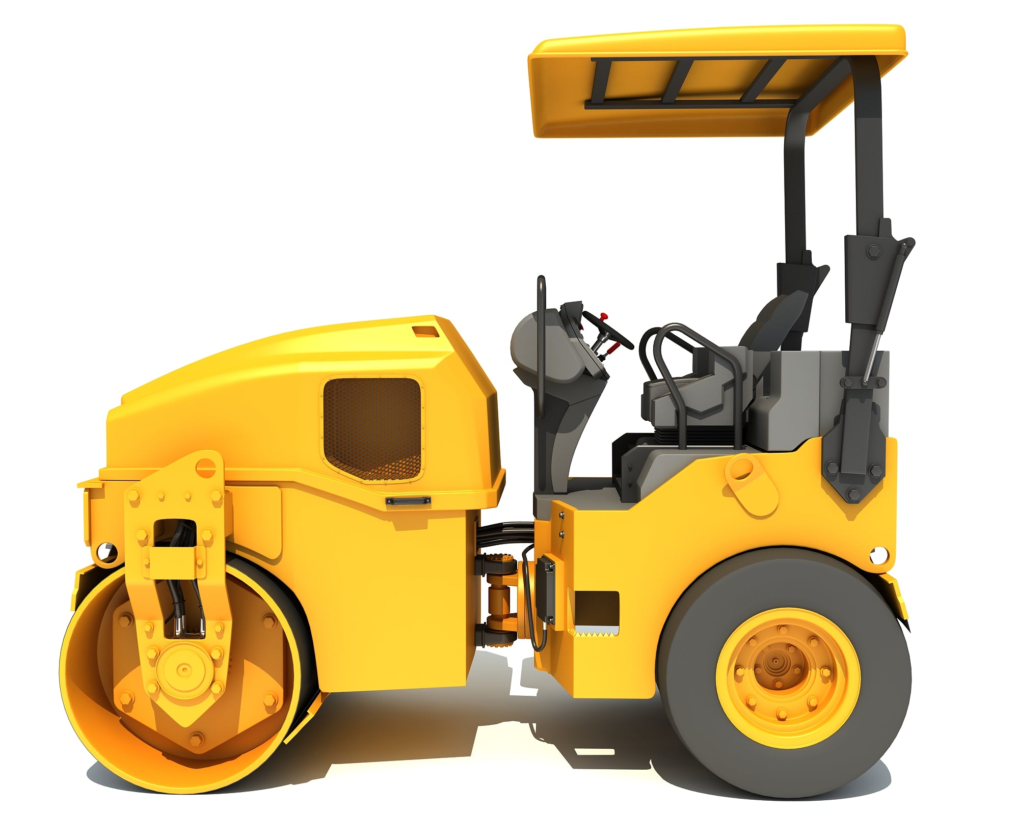 Compact Tandem Vibratory Road Roller