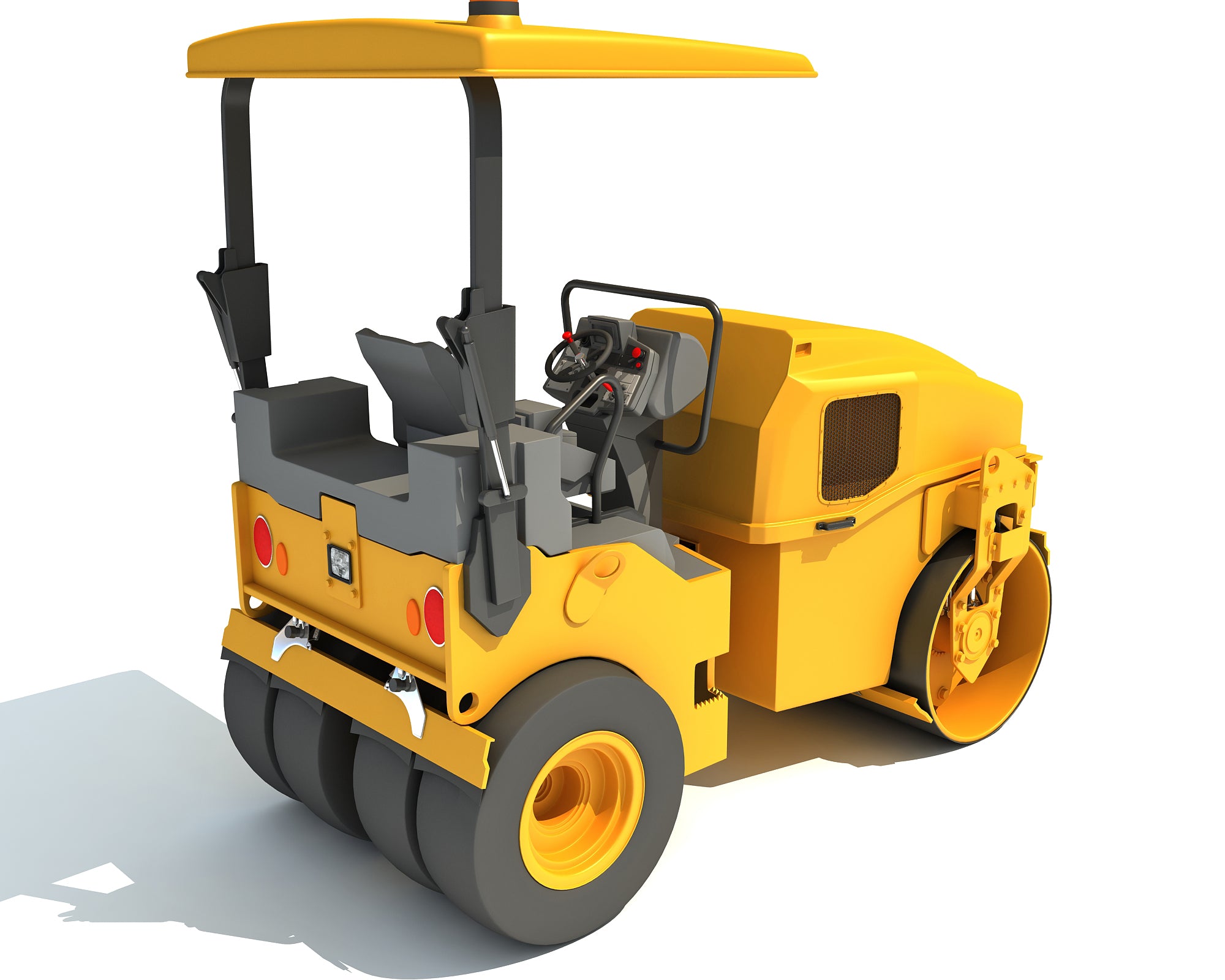 3D Models Road Roller