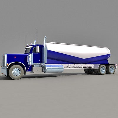 Tanker Truck 3D Models