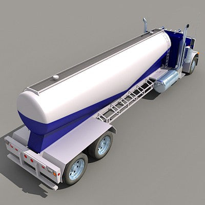 Tanker Truck 3D Models
