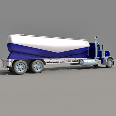 Tanker Truck 3D Models