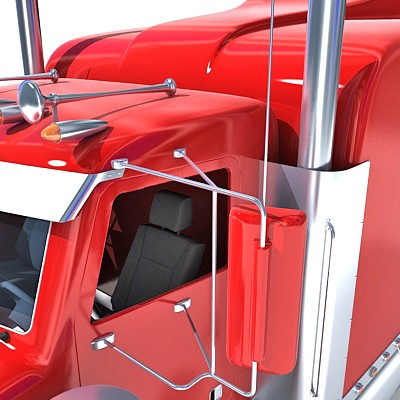 Tractor Truck Peterbilt 3D Model