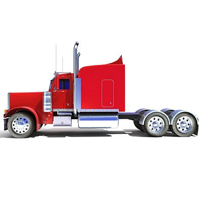 Tractor Truck Peterbilt 3D Model