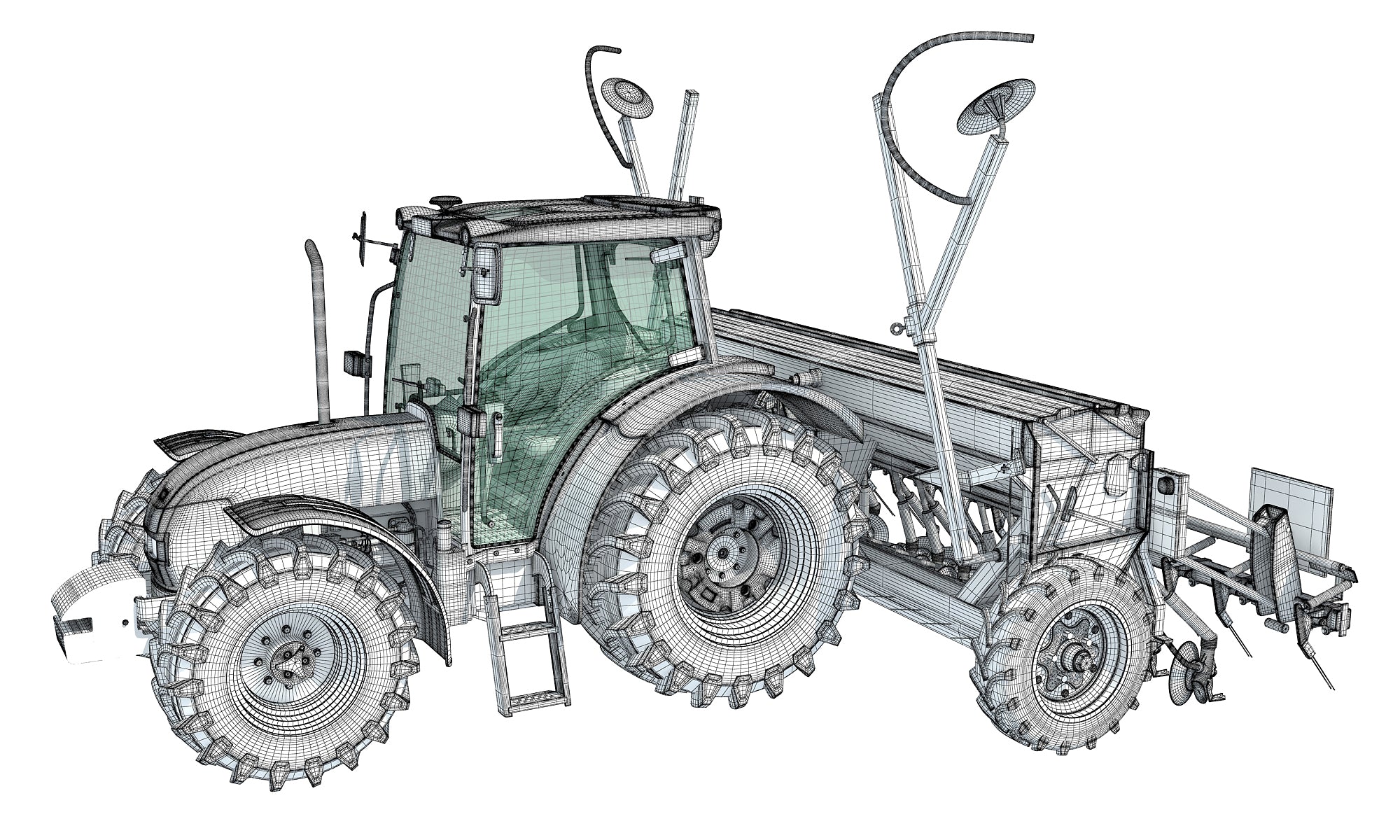 Tractor 3D Models