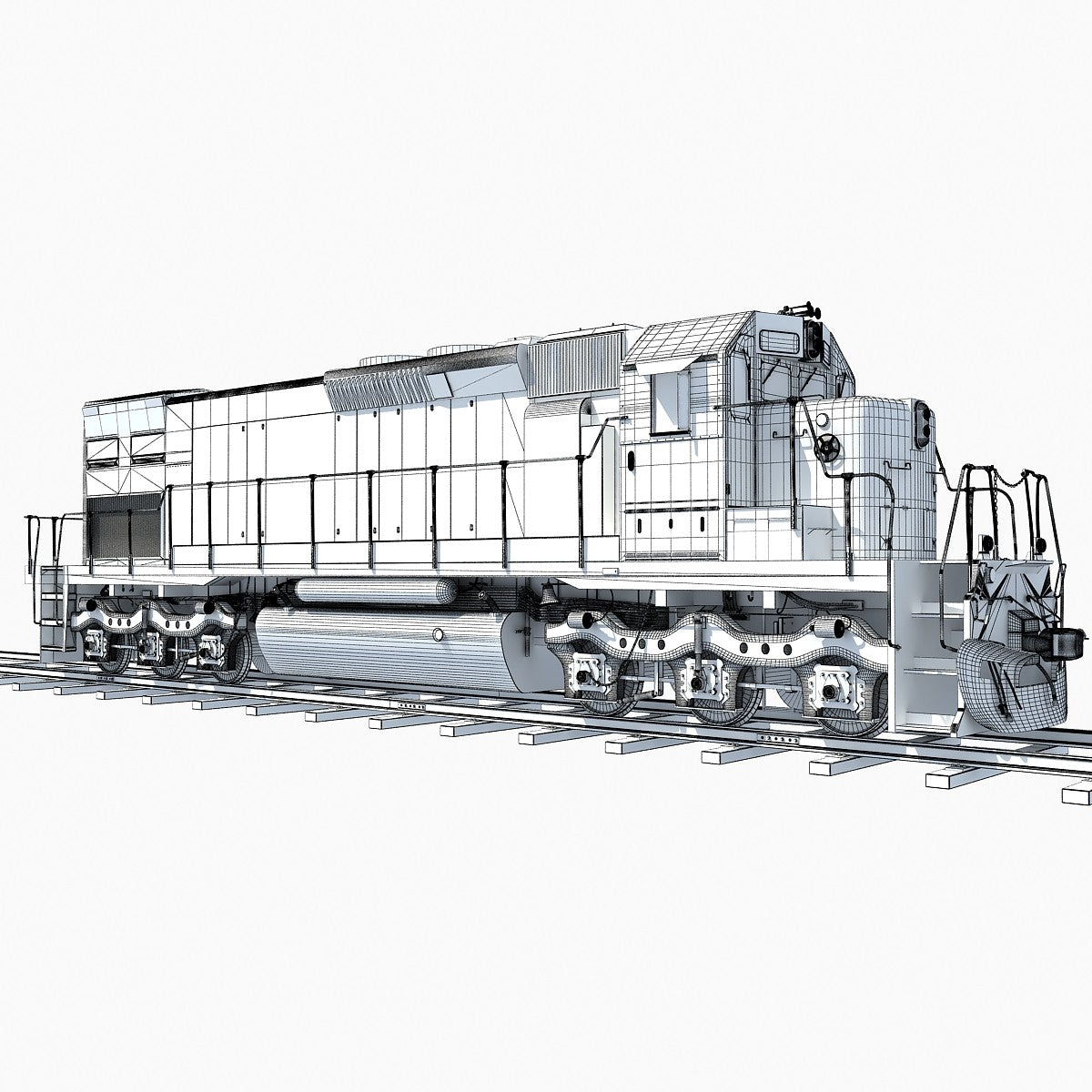 Train 3D Model