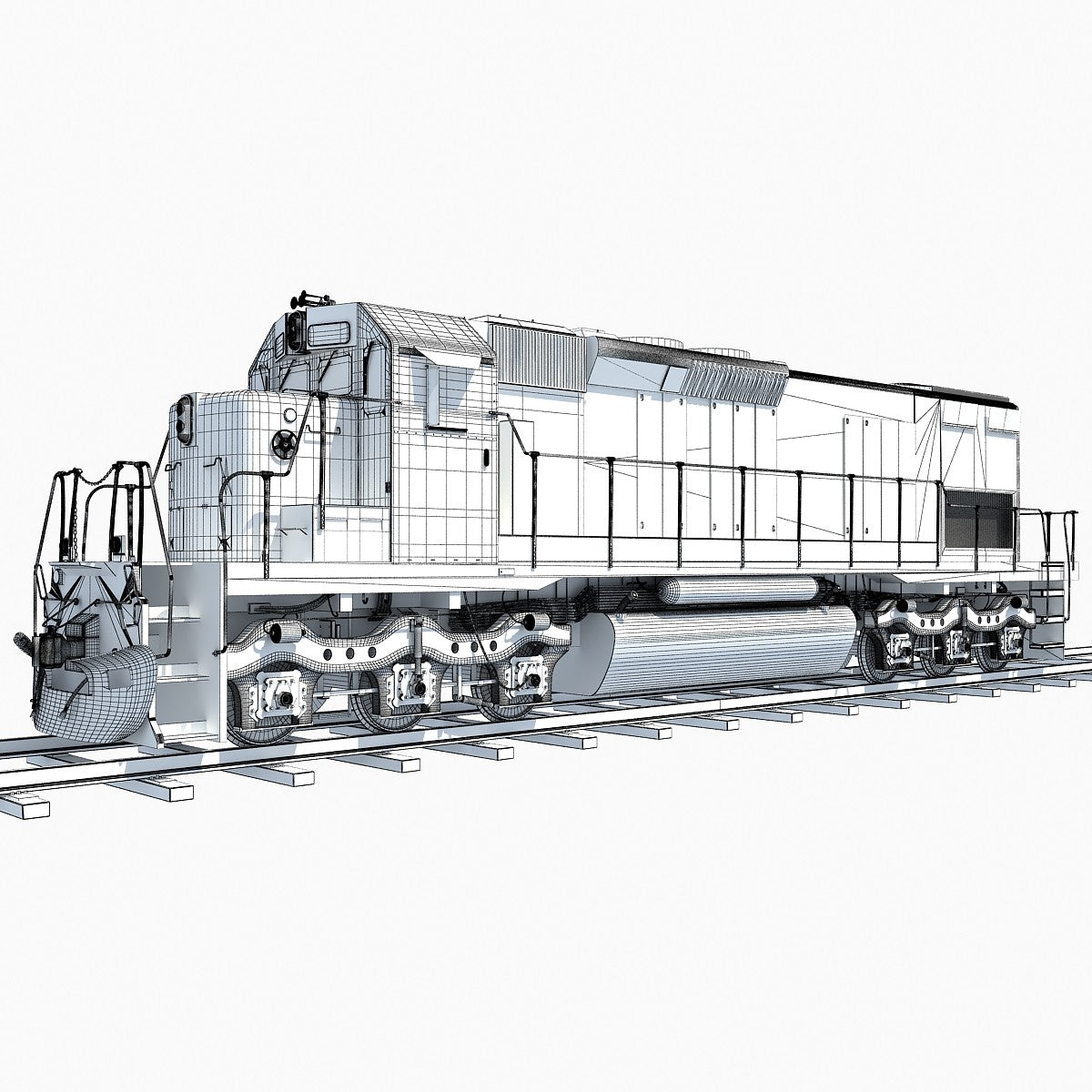 Train 3D Model