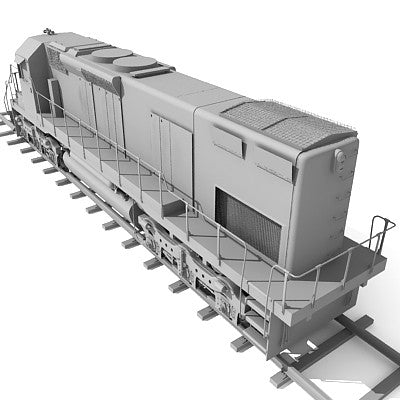 Train 3D Model