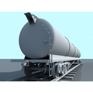 3D Train Tanker Model