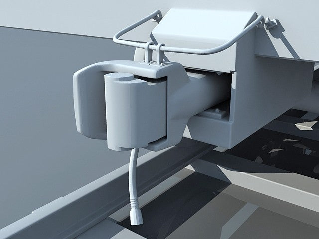 3D Train Tanker Car