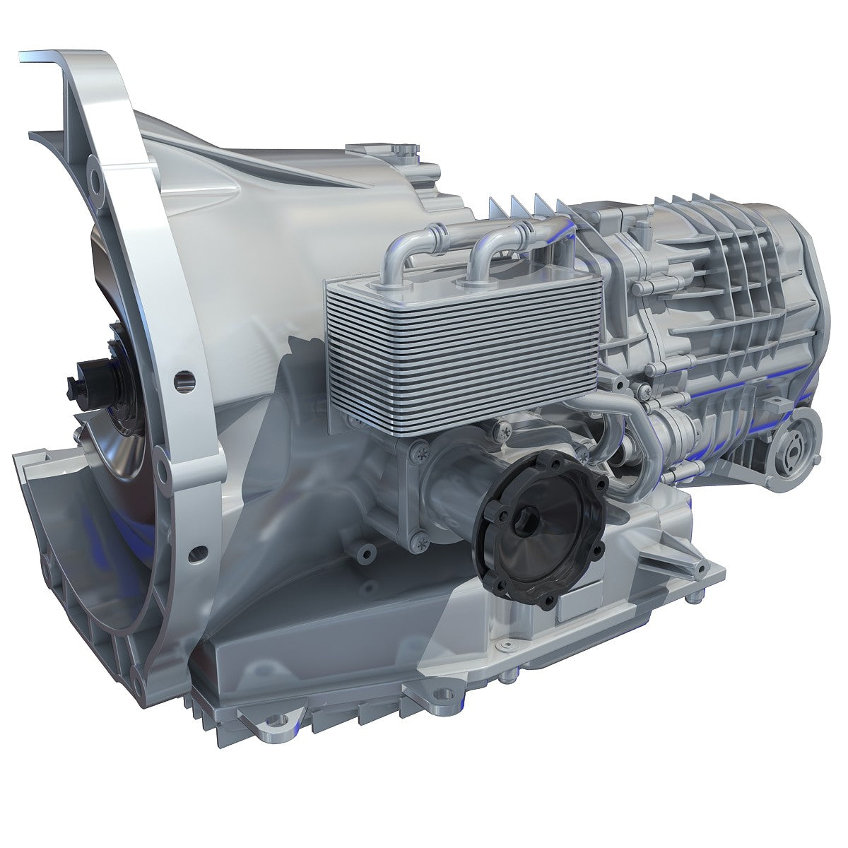 Transmission Cutaway Sectioned 3D Model